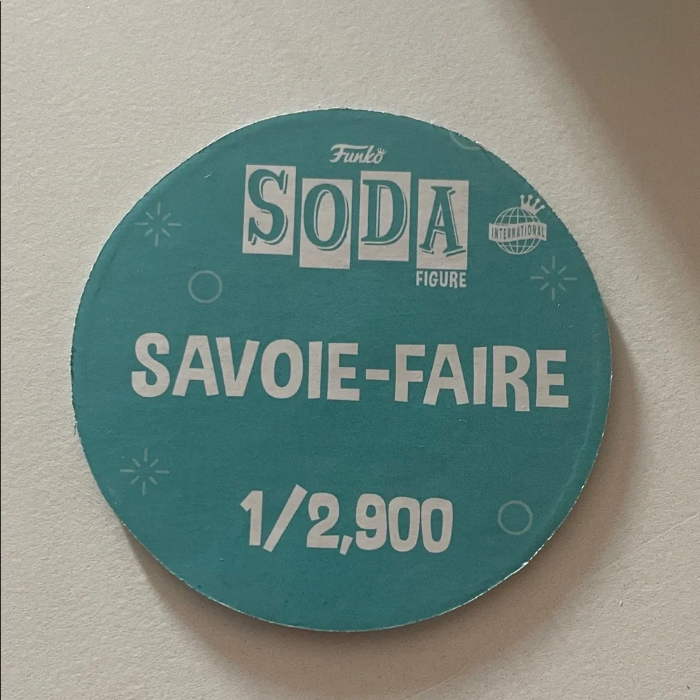 FUNKO SODA VINYL FIGURE UNDERDOG SAVOIE-FAIRE #1/2900